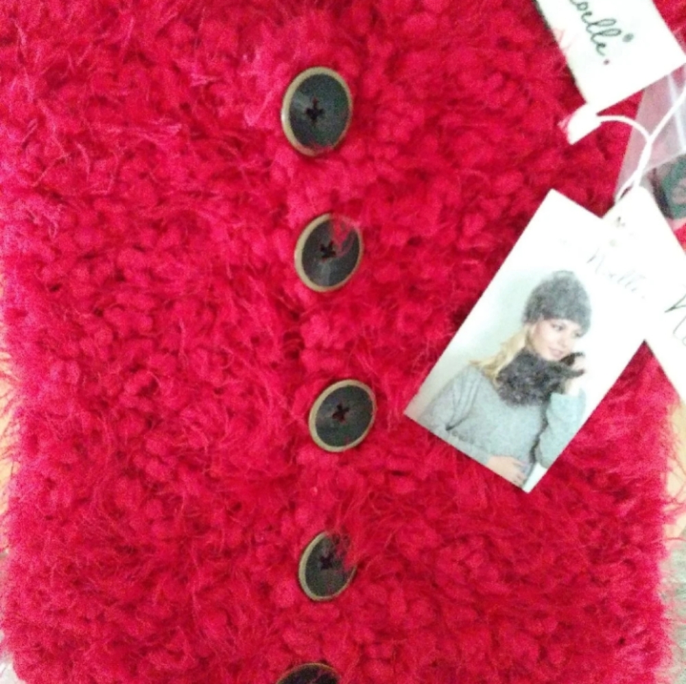 Simply Noelle Red Scarf